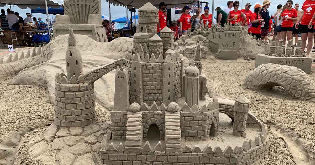 Sand Sculpture Showdown Free Admission and Sandcastle Building